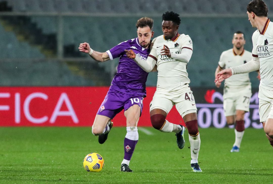  GERMOGLI PH: 3 MARZO 2021 FIRENZE STADIO ARTEMIO FRANCHI SERIE A FIORENTINA VS ROMA NELLA FOTO CASTROVILLI 