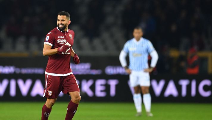 TURIN, ITALY - DECEMBER 21:  Tomas Rincon of Torino FC celebrates after scoring the opening goal during the Serie A match between Torino FC and SPAL at Stadio Olimpico di Torino on December 21, 2019 in Turin, Italy.  (Photo by Valerio Pennicino/Getty Images)