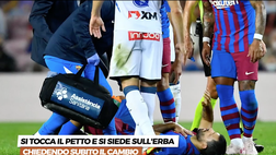 VIDEO Barcellona, Aguero e l’aritmia: dal dolore in campo agli accertamenti. Le tappe