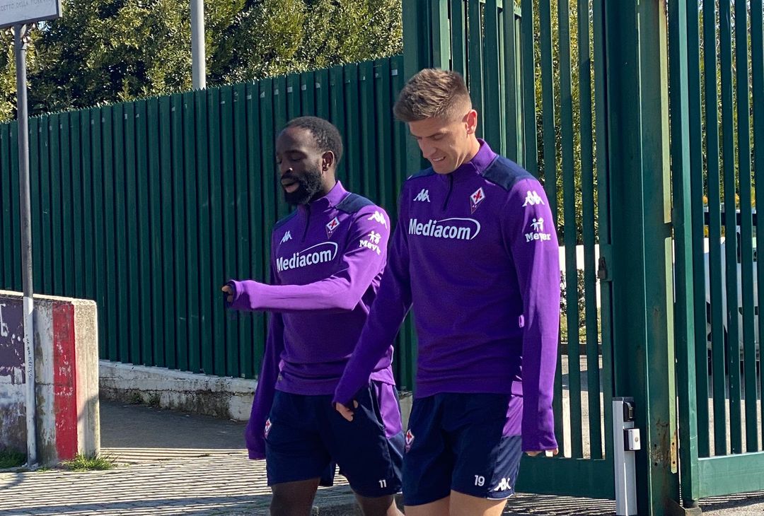 FOTO VN – Allenamento al Franchi per la squadra. Cabral unico assente- immagine 1