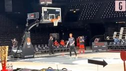 VIDEO / Nico Mannion scalda la mano: la malattia è alle spalle