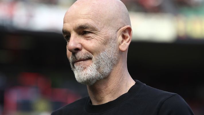 Stefano Pioli AC Milan Milan-Lecce 3-0 Serie A 2023-2024