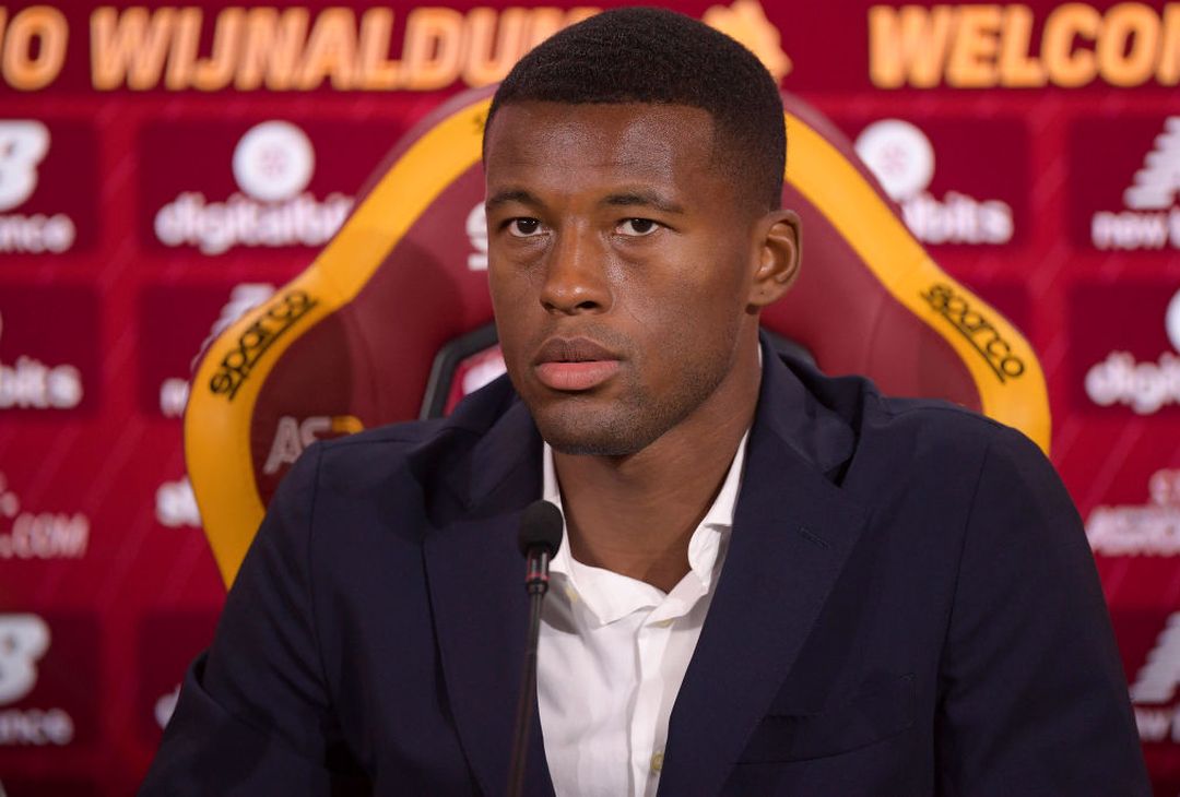 La conferenza stampa di presentazione di Wijnaldum – FOTO GALLERY - immagine 16