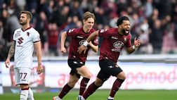 Salernitana-Torino 1-1: la squadra di Juric getta via occasioni e punti