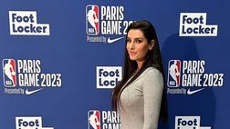 La NBA sbarca in Europa: tra il pubblico di Parigi c’è anche Valentina Vignali