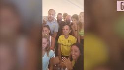 VIDEO / La Palmisano oro nella 20km di marcia, la gioia del marito Lorenzo