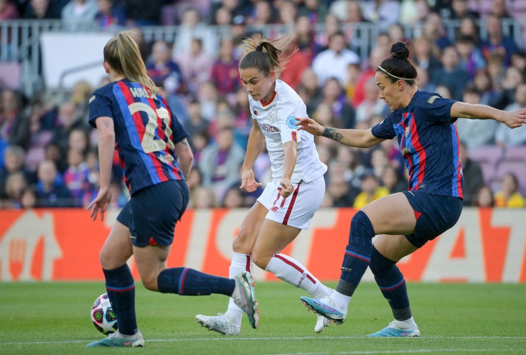 Women’s Champions League, Barcellona-Roma 5-1 – FOTO GALLERY - immagine 6