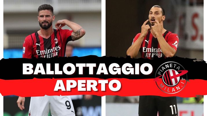 Giroud Ibrahimovic AC Milan