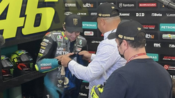 Ronaldo, sorpresa a Valentino Rossi: “In comune l’Inter, hai fatto sognare tutti”
