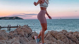 Diletta, allenamento con vista mozzafiato: “Se vuoi fare un passo avanti, devi perdere l’equilibrio”