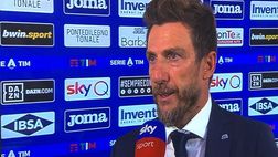 Di Francesco: “Troppo timore nei confronti dell’Inter. Non voglio questo per la mia squadra”