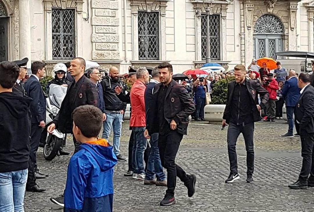GALLERY PM – Coppa Italia, ecco l’arrivo del Milan al Quirinale - immagine 9