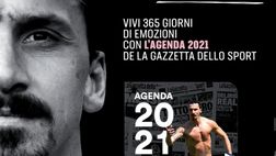 Agenda 2021 Gazzetta: 365 giorni in rosa, il simbolo è Zlatan Ibrahimovic