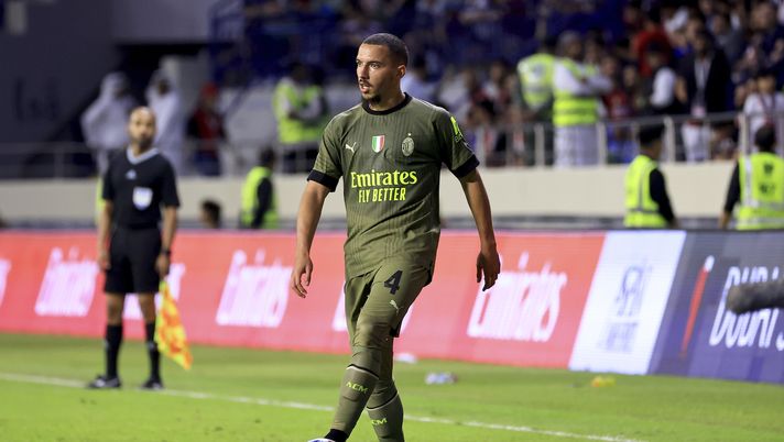 Ismaël Bennacer AC Milan amichevole Arsenal-Milan 2-1 Dubai Super Cup 2022
