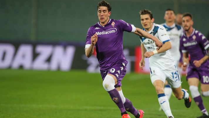 GERMOGLI PH: 11 APRILE 2021 FIRENZE STADIO ARTEMIO FRANCHI SERIE A FIORENTINA VS ATALANTA NELLA FOTO VLAHOVIC 