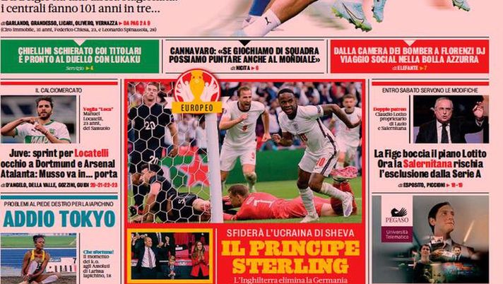 BUONGIORNO CITTACELESTE &#8211; LE PRIME PAGINE DEI PRINCIPALI QUOTIDIANI SPORTIVI &#8211; GUARDA 