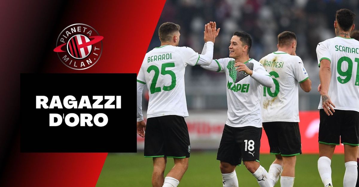 Sassuolo Milan: Berardi, Raspadori e Scamacca sulla via dello Scudetto Sassuolo Milan: Berardi, Raspadori e Scamacca sulla via dello Scudetto