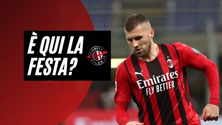 Ante Rebic (attaccante AC Milan) oggi giocherà contro la Lazio | Milan News (Getty Images) 