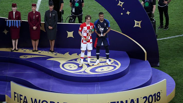 Russia 2018, i premi individuali: Modric miglior giocatore, Mbappè miglior giovane 