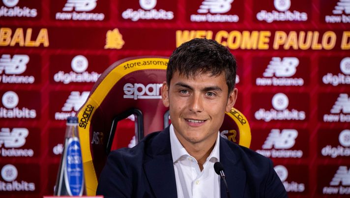 La presentazione di Paulo Dybala alla Roma