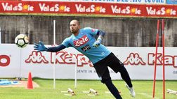 Luigi Sepe, portiere cresciuto nel vivaio azzurro, sembra che continuerà la propria avventura