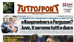 PRIMA PAGINA TUTTOSPORT OGGI: “Allora la colpa è di Juan Jesus…”