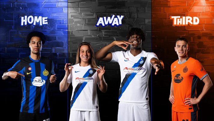 Inter, nuova iniziativa con Paramount+: maglia dedicata alle Tartarughe Ninja - immagine 1