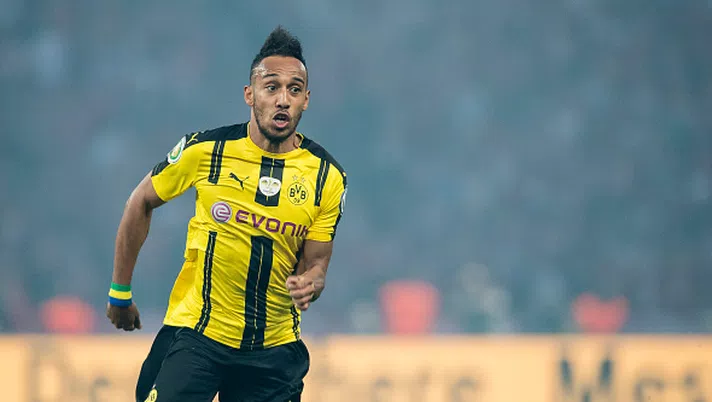Pierre-Emerick Aubameyang, stella del Borussia Dortmund, cresciuto nel Milan (credits: GETTY images)