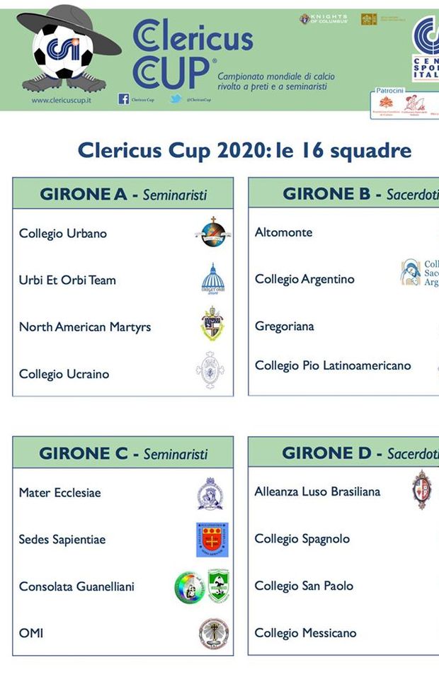 Ecco i quattro gironi... Ecco i quattro gironi...