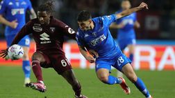 SERIE A – Niang nel recupero regala 3 punti d’oro all’Empoli: Torino battuto 3-2