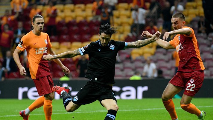 Luis Alberto contro il Galatasaray in Europa League Luis Alberto contro il Galatasaray in Europa League