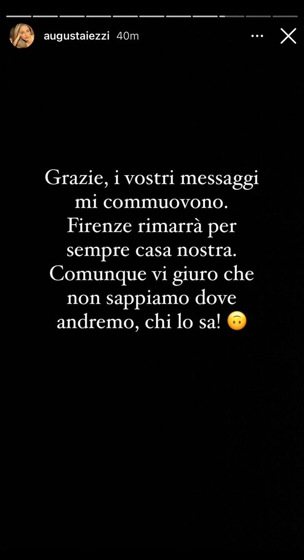 Venuti, parla la moglie: “Firenze sarà sempre casa nostra. Futuro? Vedremo”- immagine 2