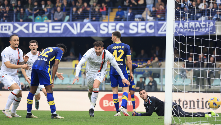 GETTY IMAGES Verona poco fatal, lotta ma non basta. Al Bentegodi passa il Milan 1-3 - immagine 1