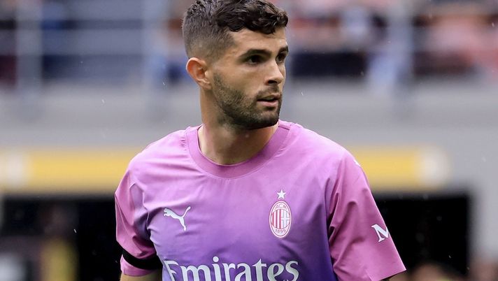 Christian Pulisic AC Milan Milan-Verona 1-0 Serie A 2023-2024