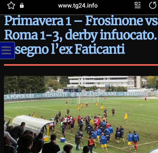 Dieci ammonizioni nel derby Primavera: Roma ok fra le proteste- immagine 2