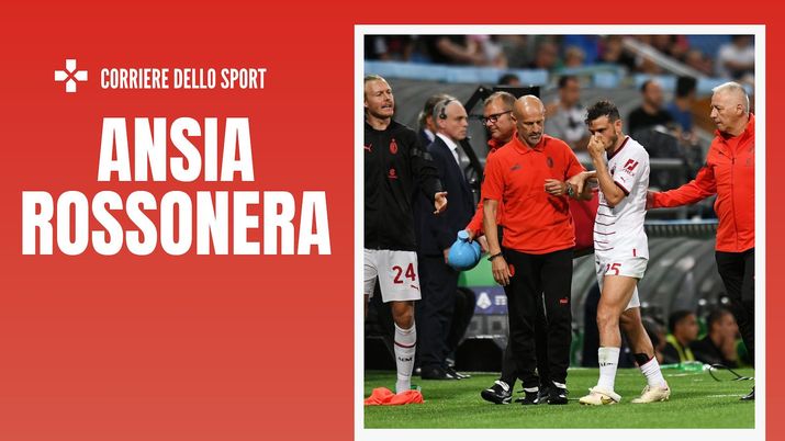 Alessandro Florenzi (difensore AC Milan) esce infortunato durante Sassuolo-Milan 0-0 (Serie A 2022-2023) | News (Getty Images) Alessandro Florenzi AC Milan Sassuolo-Milan 0-0 Serie A 2022-2023