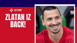 Milan, Ibrahimovic è tornato a Milanello: resterà per qualche giorno