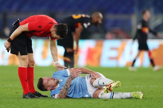 Milinkovic contro il Galatasaray Milinkovic contro il Galatasaray
