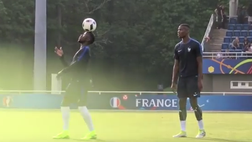 VIDEO / Pogba e Sagna offrono spettacolo in allenamento. Un palleggio diventa show