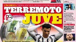Prima Pagina, La Gazzetta dello Sport: “Terremoto Juve. Spacca Milan, scappa Napoli”
