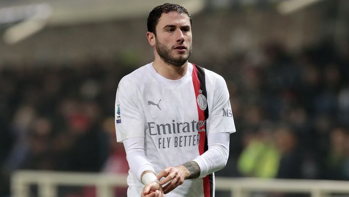 Davide Calabria AC Milan Atalanta-Milan 3-2 Serie A 2023-2024