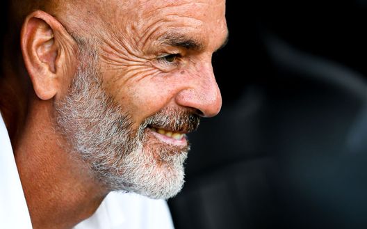 Stefano Pioli a luglio prima di Sampdoria-Milan Stefano Pioli a luglio prima di Sampdoria-Milan