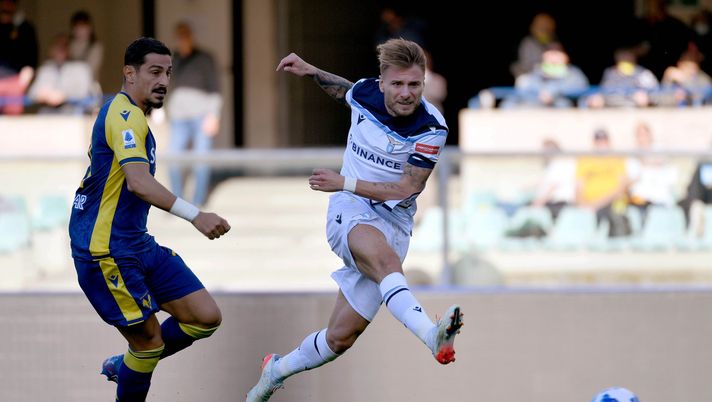 Ciro Immobile contro l'Hellas Verona