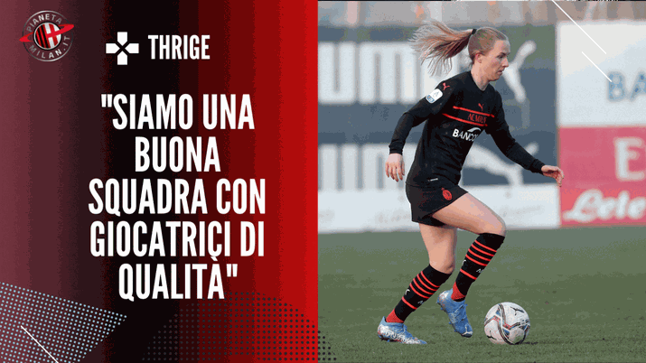 Sara Thrige Andersen, calciatrice del Milan femminile (getty images)