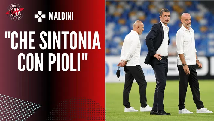 Paolo Maldini Stefano Pioli AC Milan