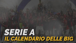 Milan, il calendario di febbraio delle “big” di Serie A | VIDEO