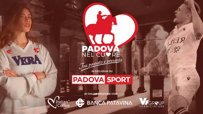 PadovaNelCuore, oggi la settima puntata con un ex biancoscudato e un artista speciale