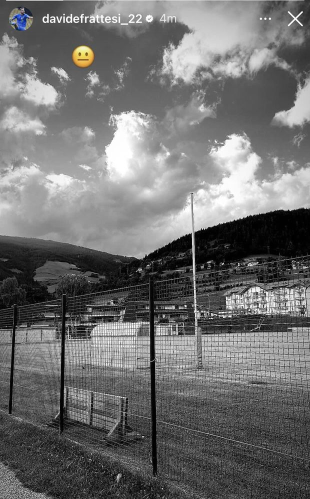 Frattesi vuole la Roma: pubblica una storia ‘triste’ col Sassuolo e poi la cancella- immagine 2