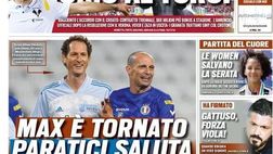 Prima Pagina, Tuttosport: “Juric al Toro! Max è tornato, Paratici saluta. Gattuso, forza viola!”