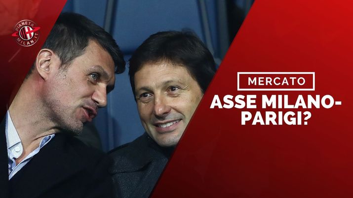 Paolo Maldini (direttore tecnico AC Milan) e Leonardo (direttore sportivo PSG) parlano di calciomercato | Milan News (Getty Images) Maldini Leonardo AC Milan PSG Calciomercato